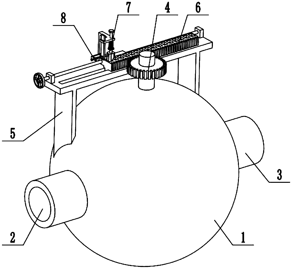 Anti-vibration butterfly valve