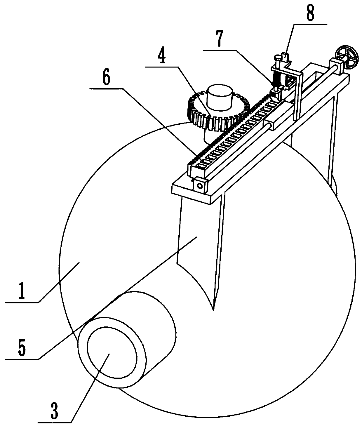 Anti-vibration butterfly valve