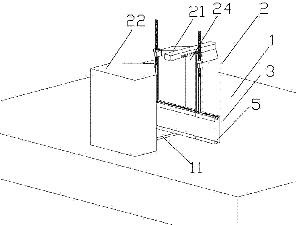 A busbar processing and bending system