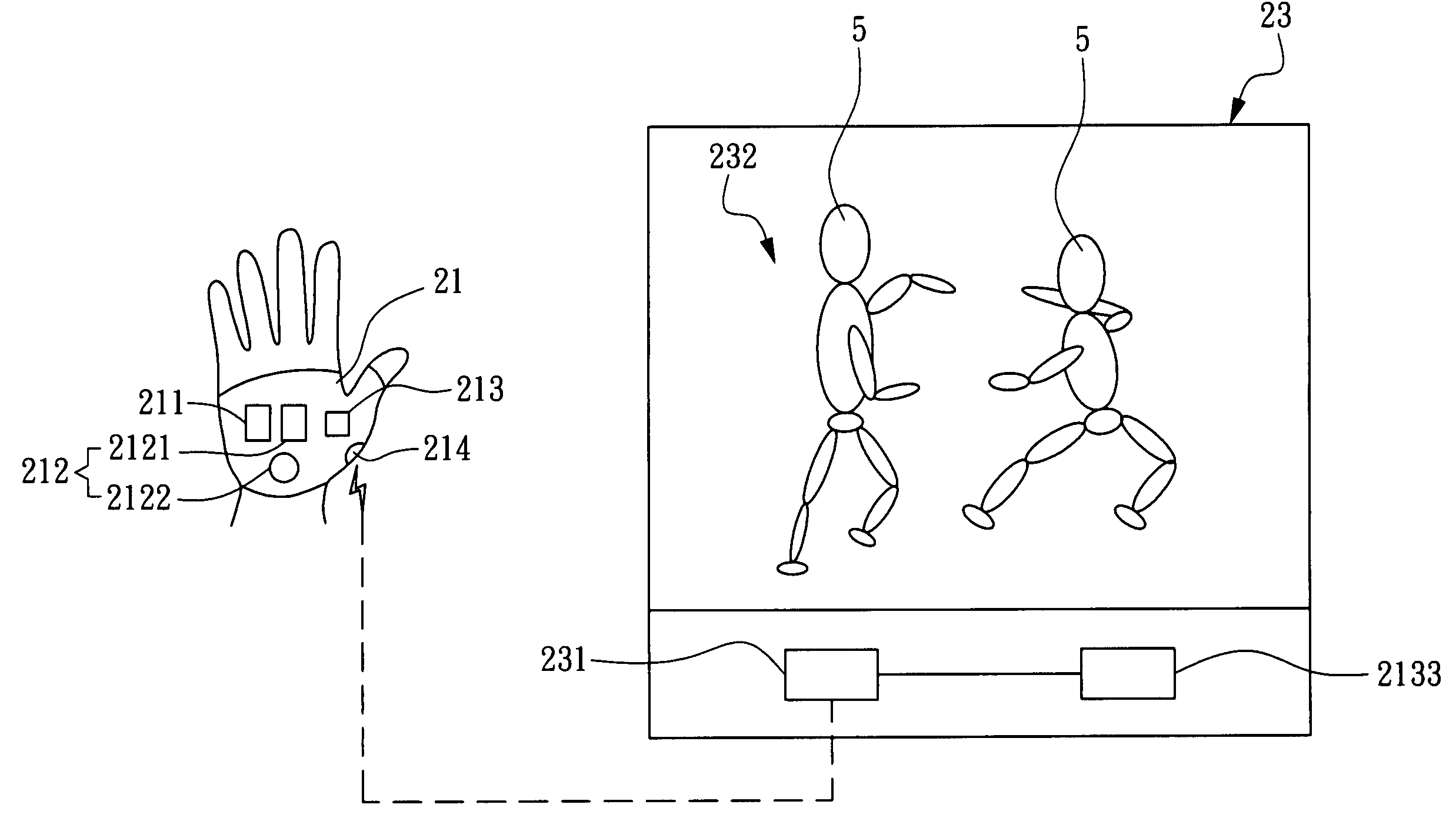 Interactive gaming method and apparatus with emotion perception ability