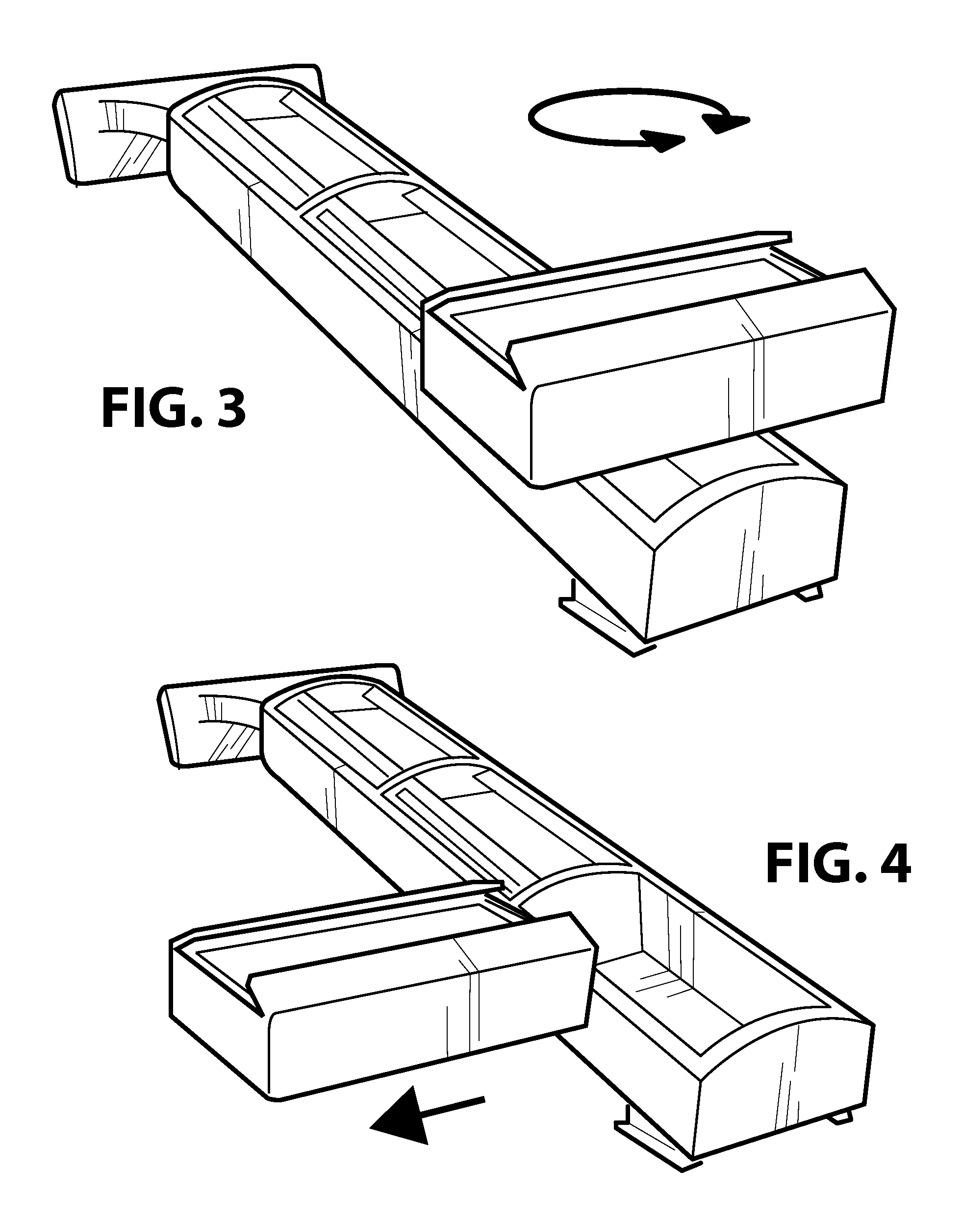 Shaving device with razor and applicator heads