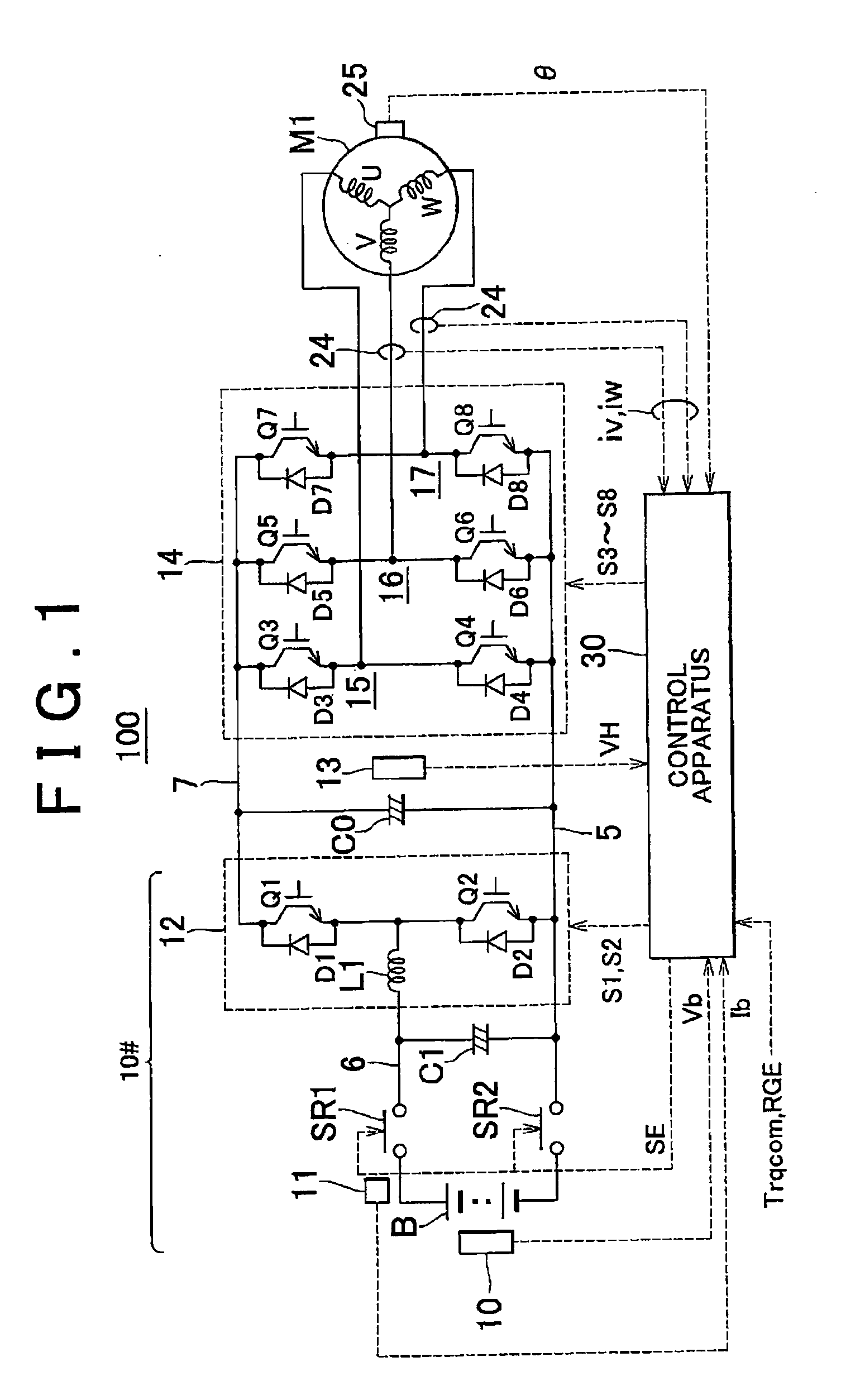 Alternating-current motor control apparatus