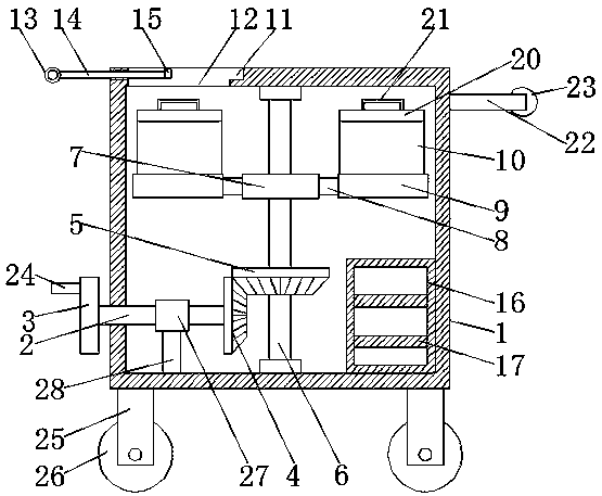 Multifunctional experimental table for chemical experiments