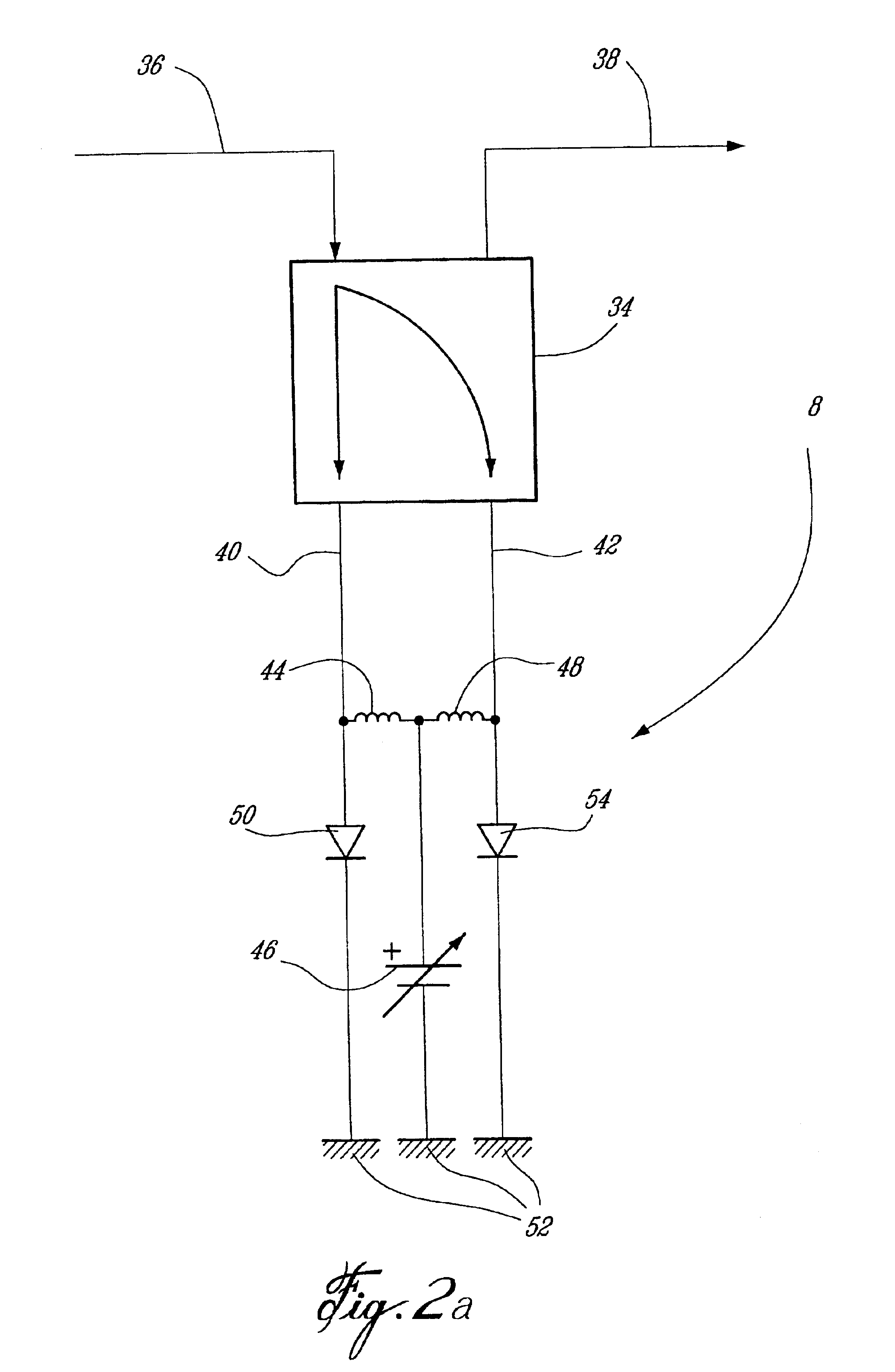 Active predistorting linearizer with agile bypass circuit for safe mode operation