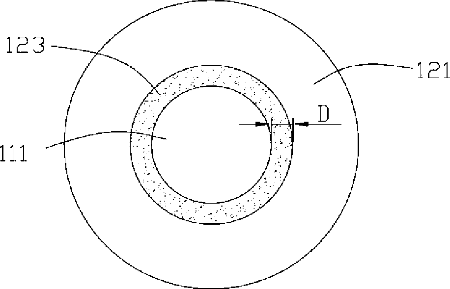 Glasses lens and lens module