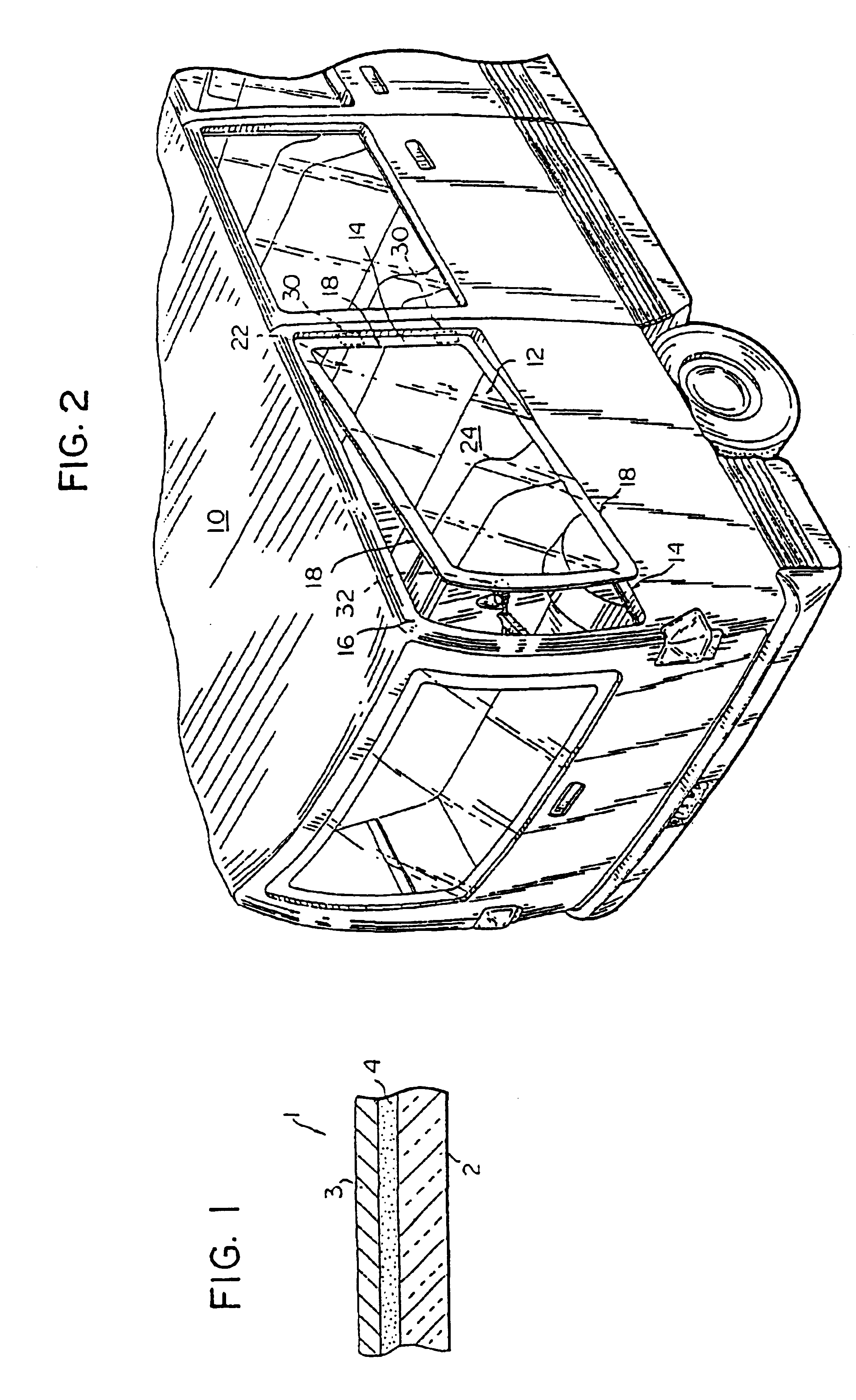 Bonded vehicular glass assemblies utilizing urethane adhesive and method for making same