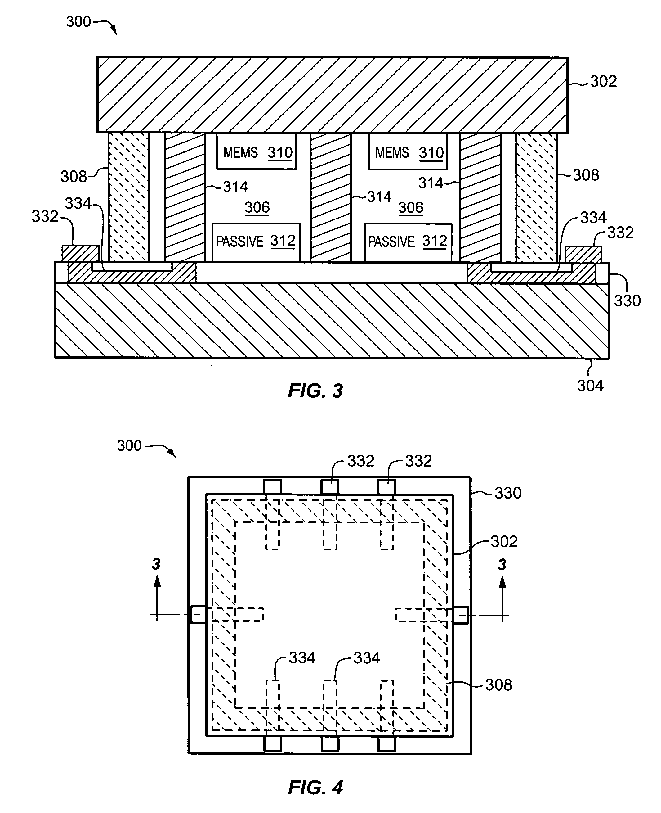 Module integrating MEMS and passive components