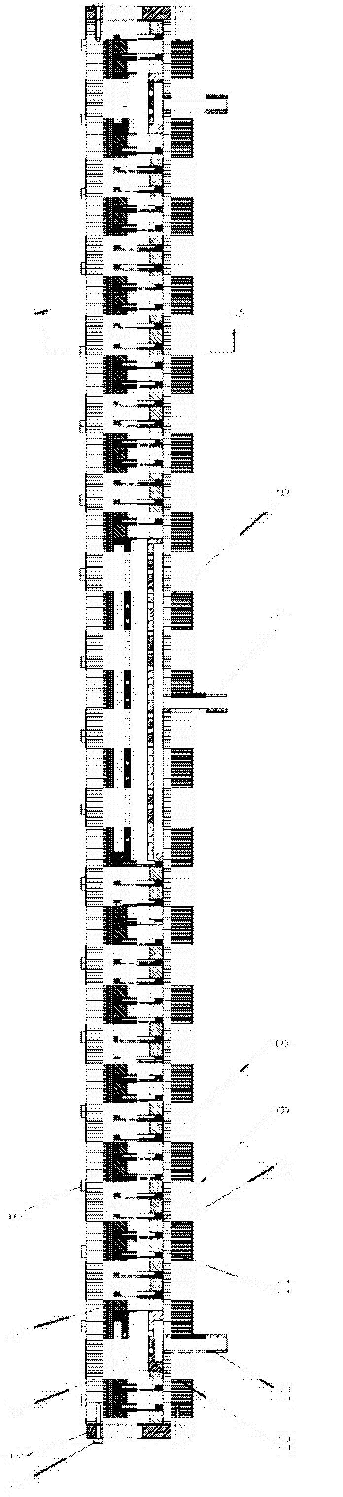 High-temperature high-pressure plasticizing device