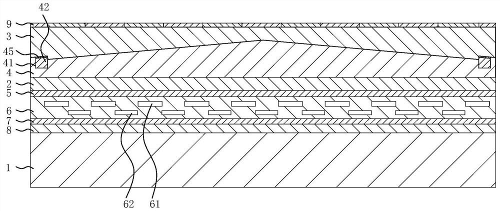 Roof thermal insulation and waterproof structure and its construction method