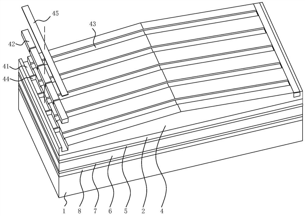 Roof thermal insulation and waterproof structure and its construction method