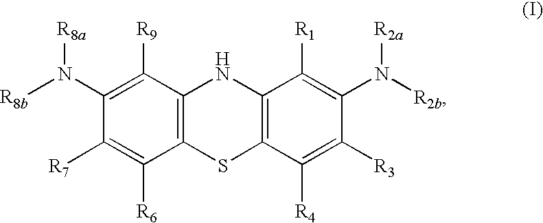 Diaminophenothiazine compounds, a method for preparing same and uses thereof