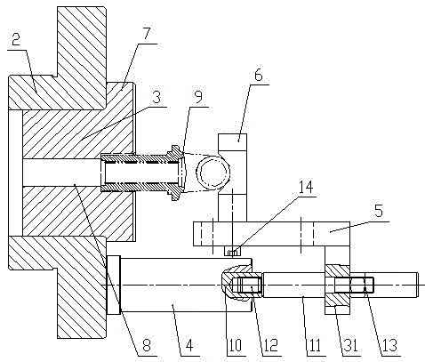 Novel sliding fork spline broaching tool