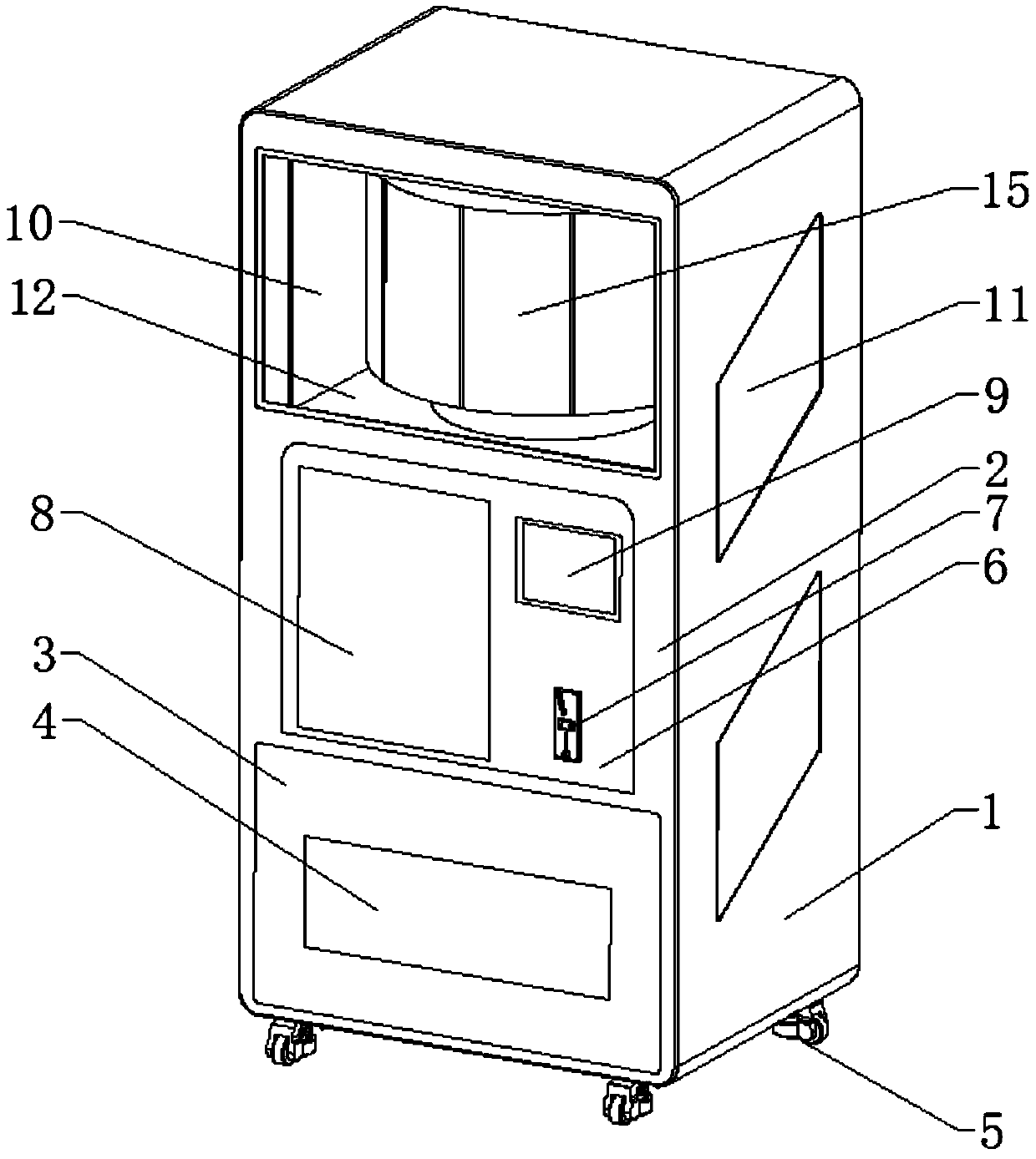 Beverage vending machine