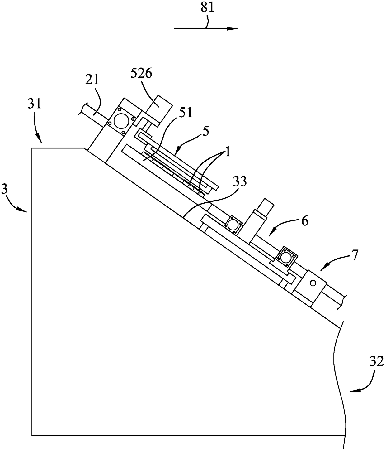 Electronic component testing device