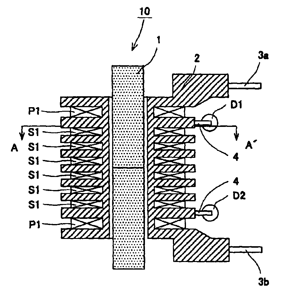 High-voltage transformer