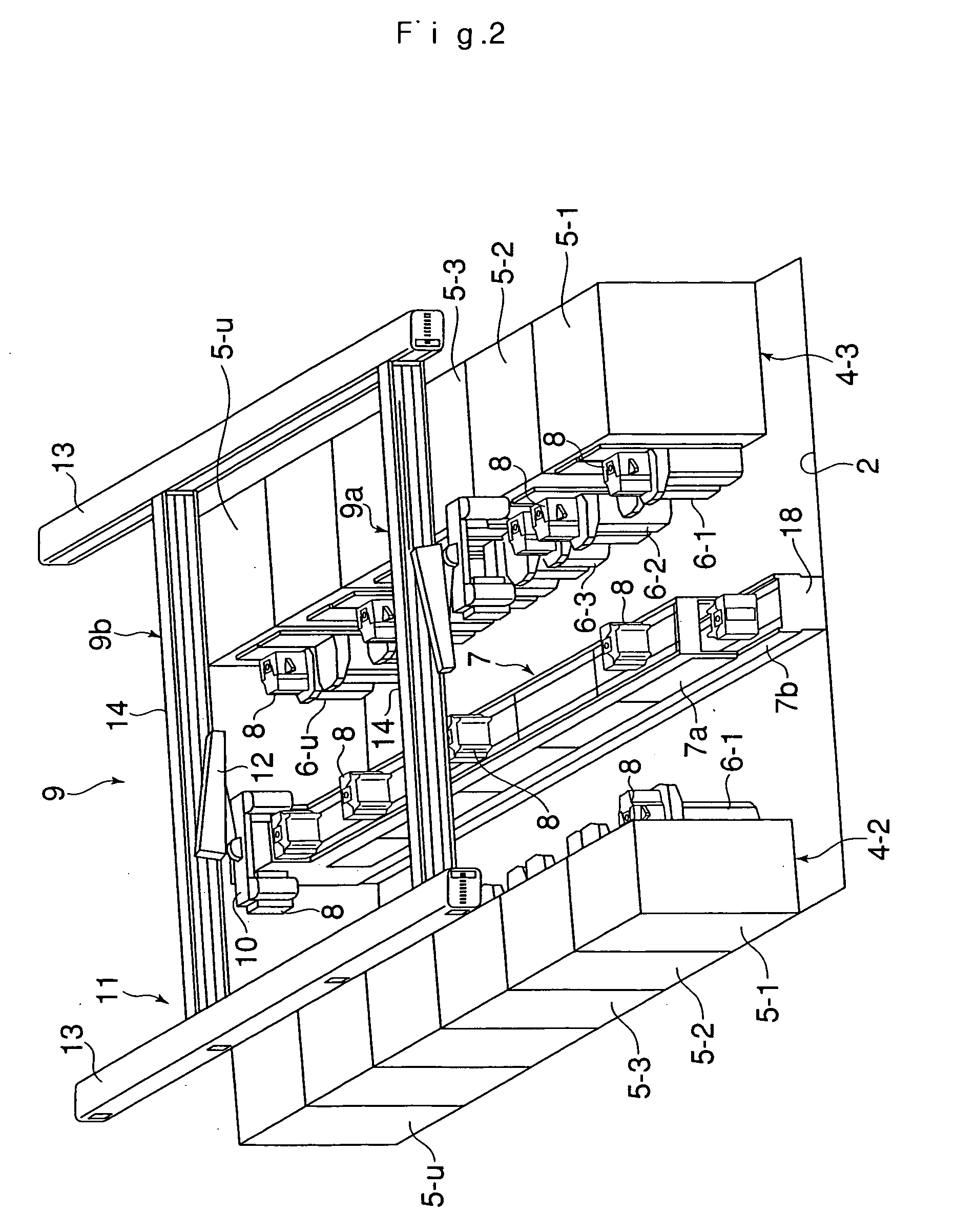 Container conveying system