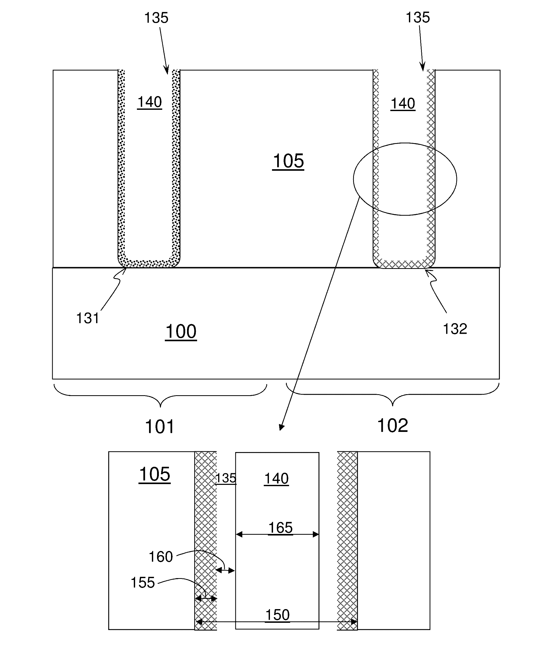 Methods and structure to form high K metal gate stack with single work-function metal