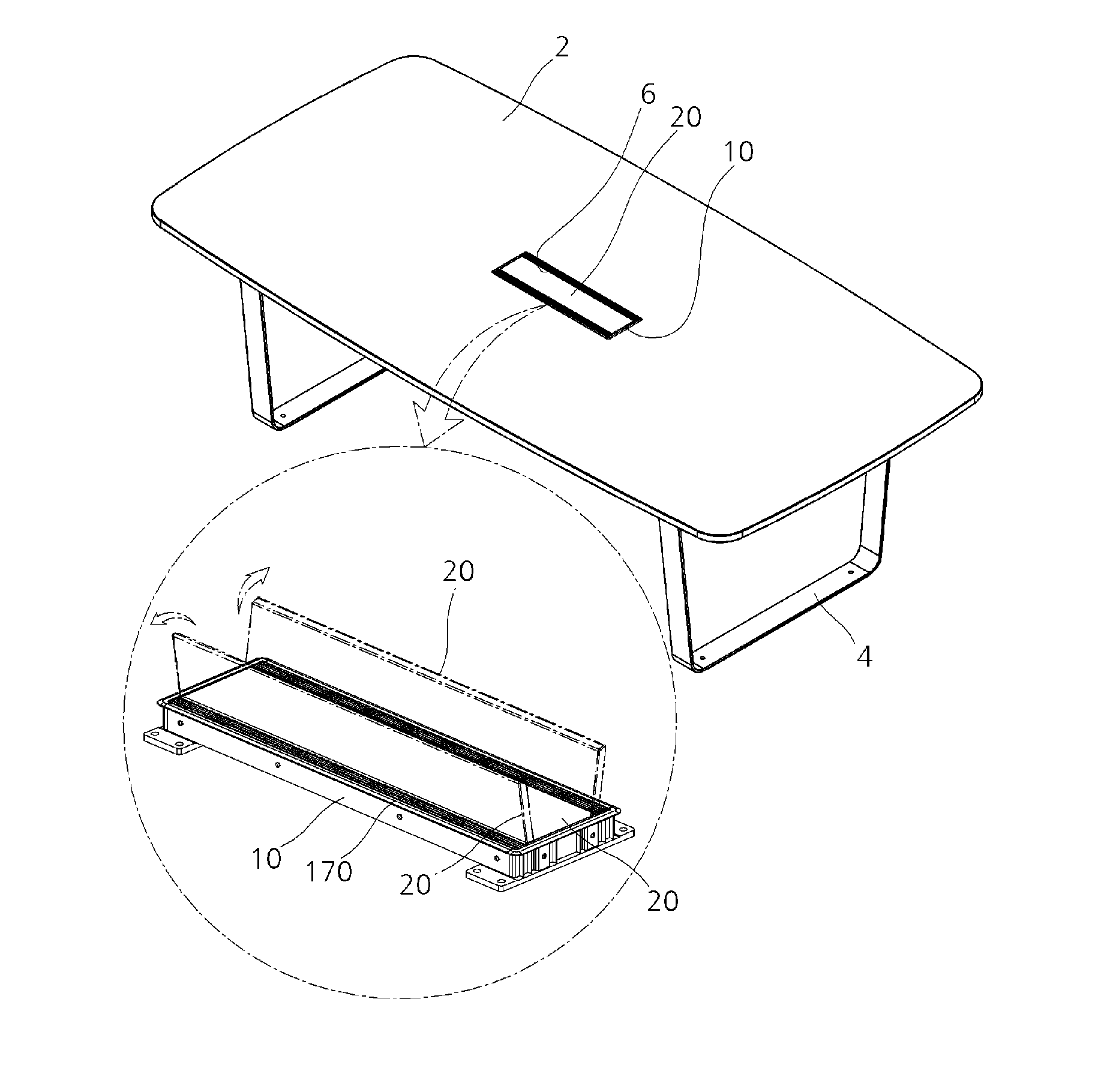 Bilateral rotation apparatus and furniture including the same