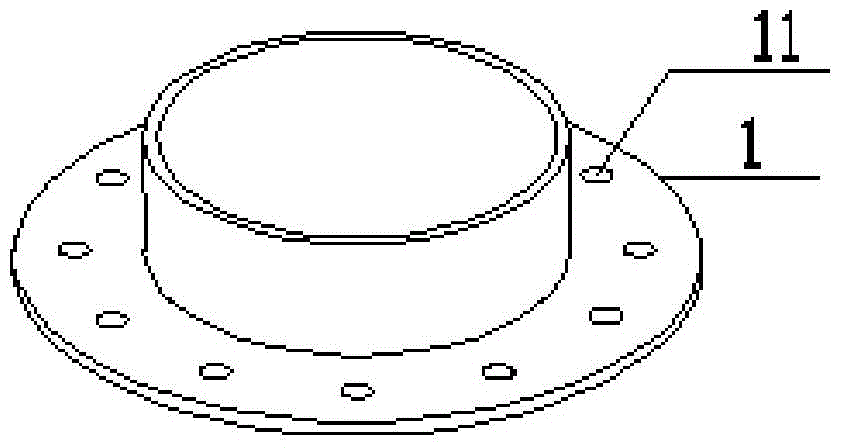 Water stop structure of water pump outlet pipe