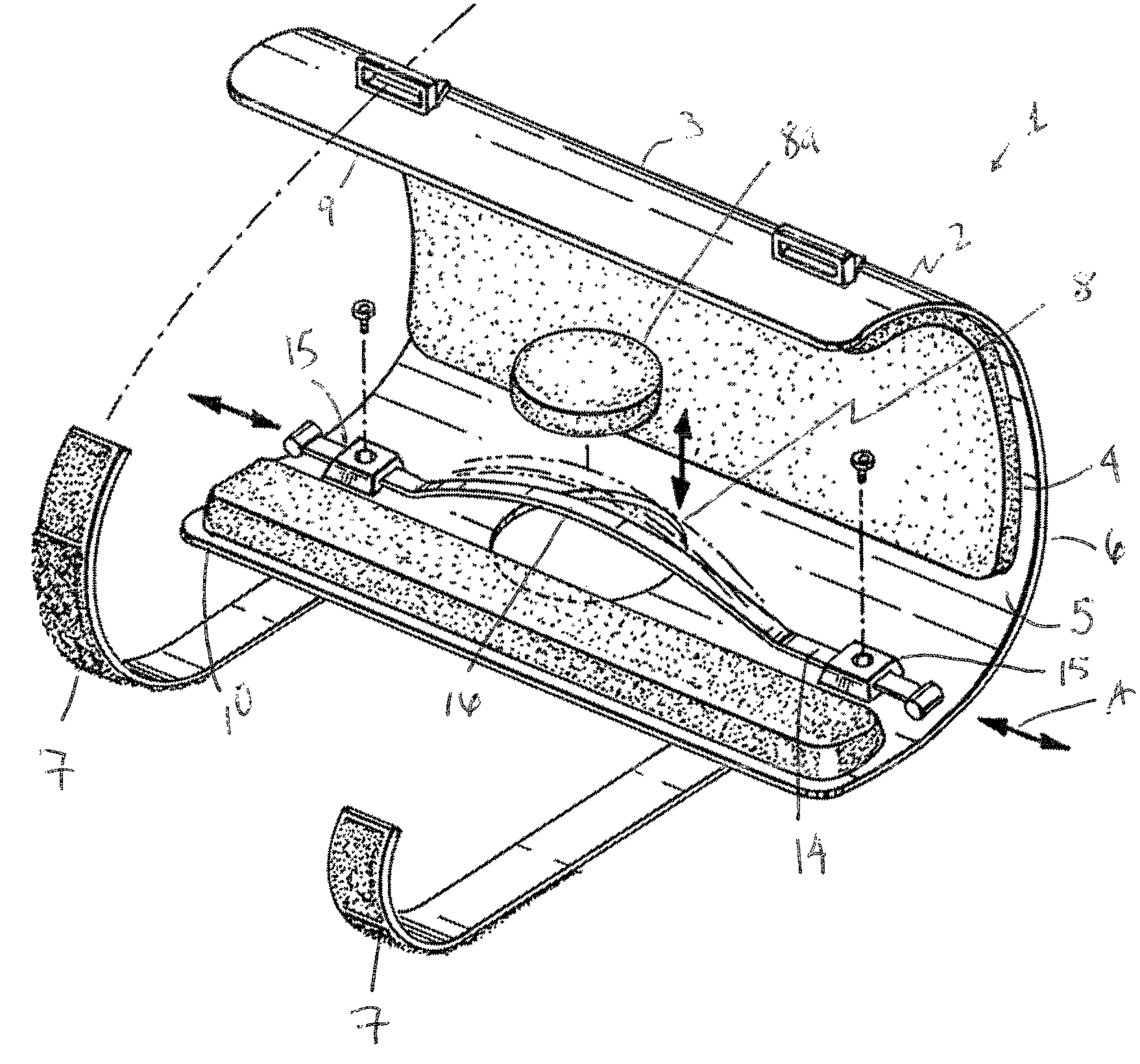 Orthopaedic device and method of use for treating bone fractures