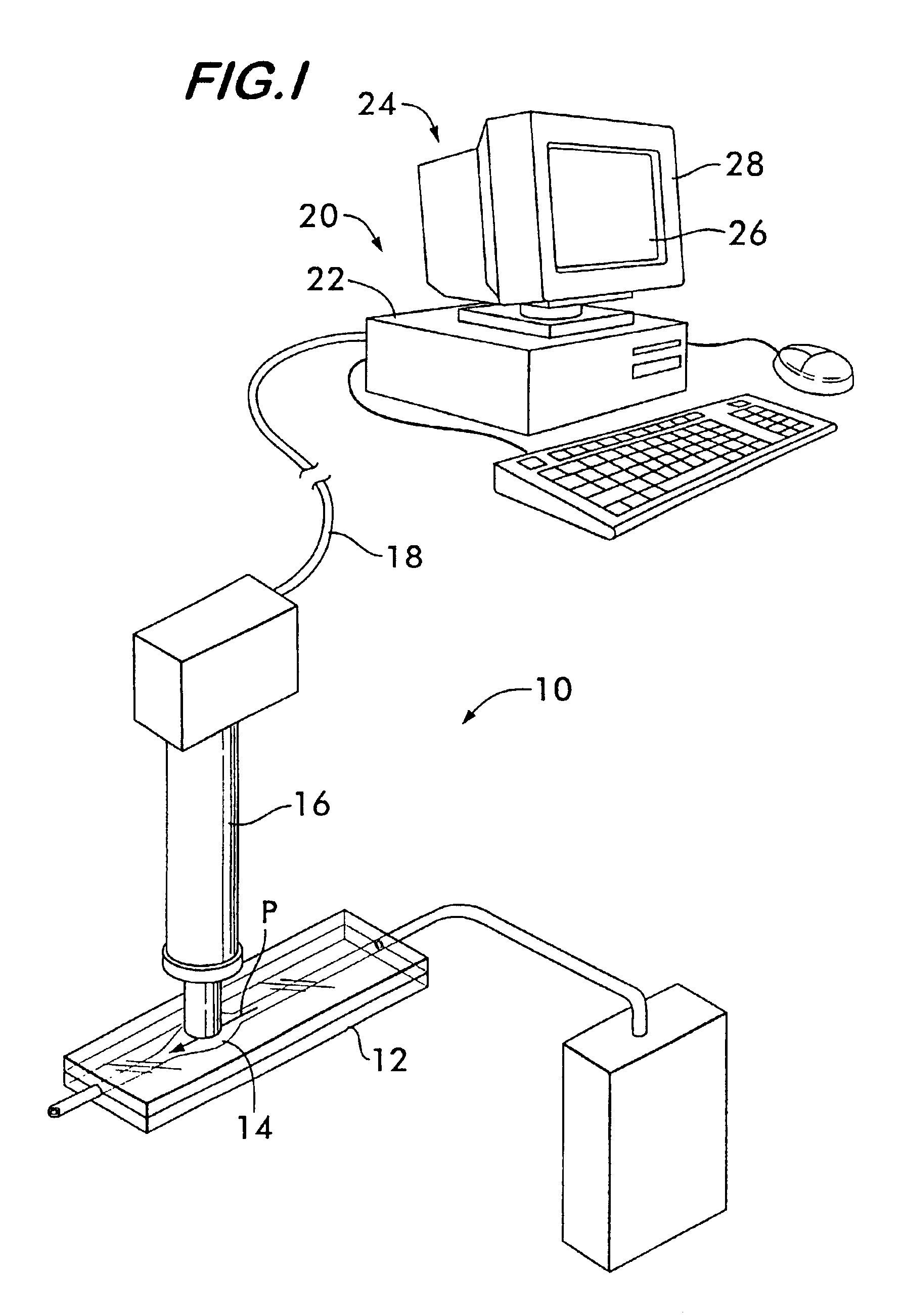 Simultaneous measurement and display of 3-D size distributions of particulate materials in suspensions