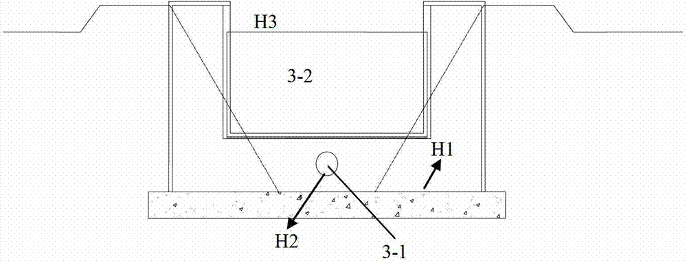 Pollution control and emission reduction method for farmland drainage