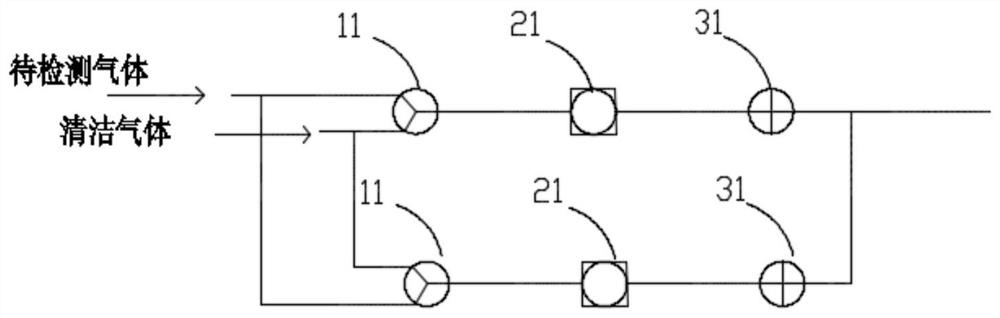 Redundant online photoion analysis system and its analysis method