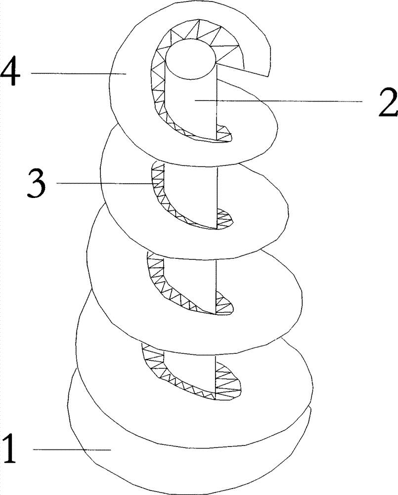 Vertical type greening building structure