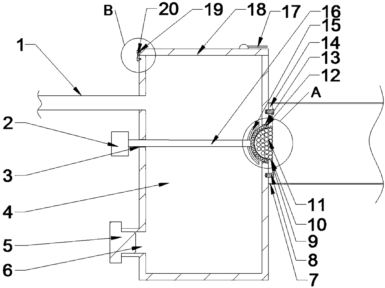 Electroplating wastewater treatment system for circuit board