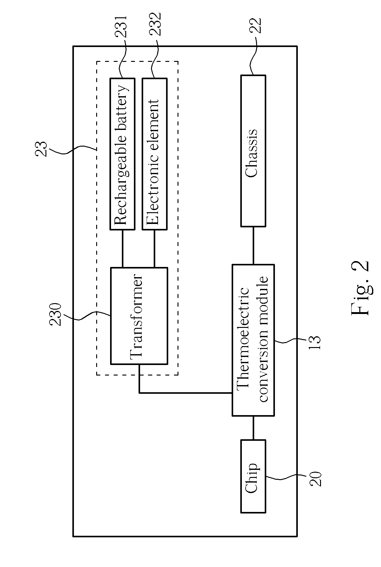 Computer with thermoelectric conversion