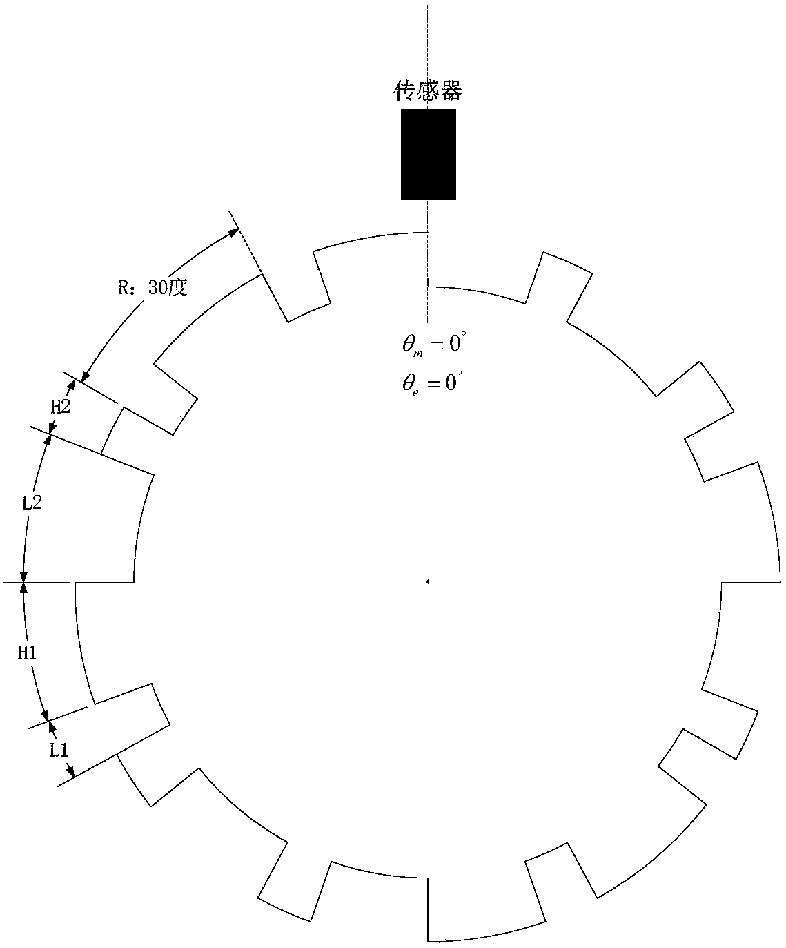 Low-cost high-reliability position detecting device of permanent-magnet synchronous motor