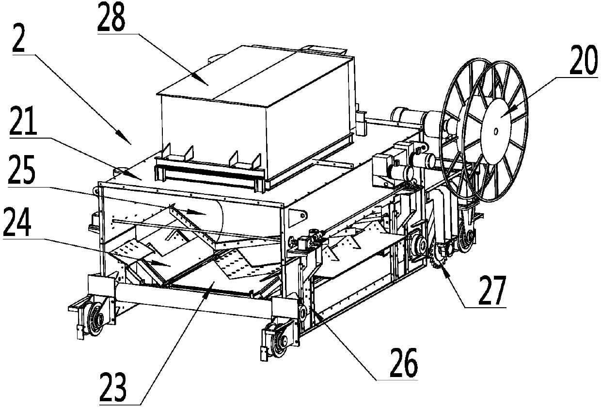 Novel movable discharging mechanism