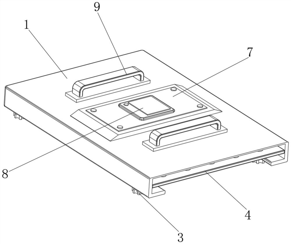 Hand-held three-proofing tablet personal computer with low-temperature automatic heating function