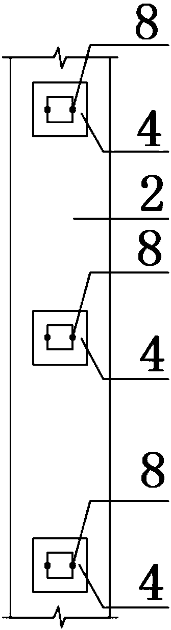 Connecting joint of adjacent wallboards and construction method of connecting joint