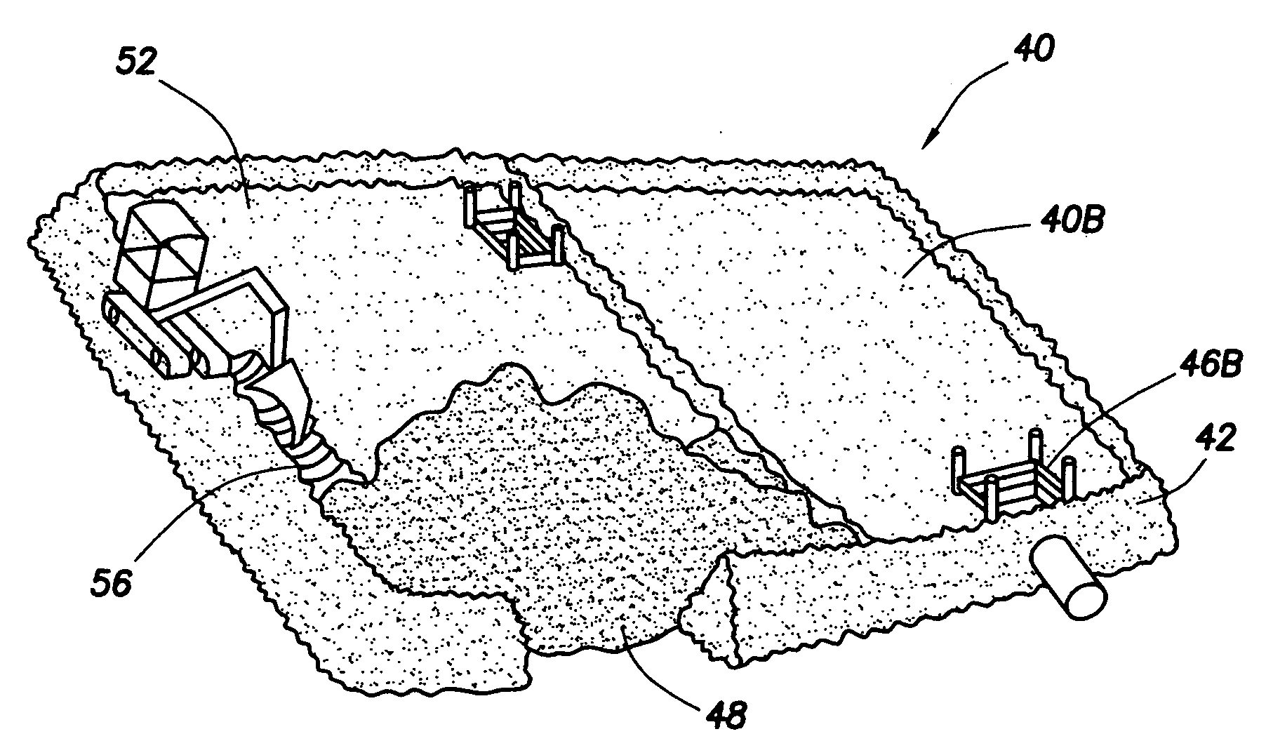 Method for reclaiming hydraulically dredged material