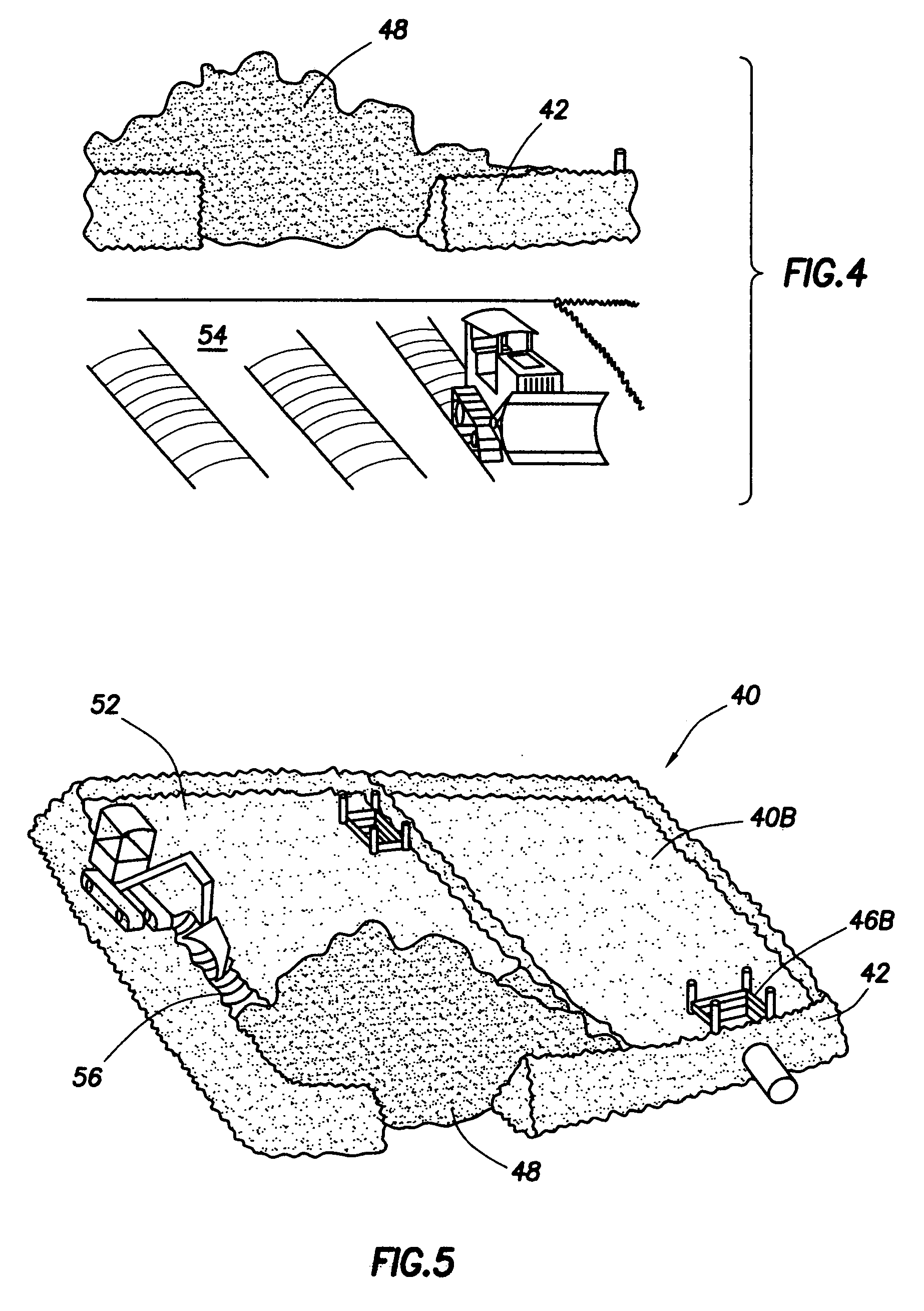 Method for reclaiming hydraulically dredged material