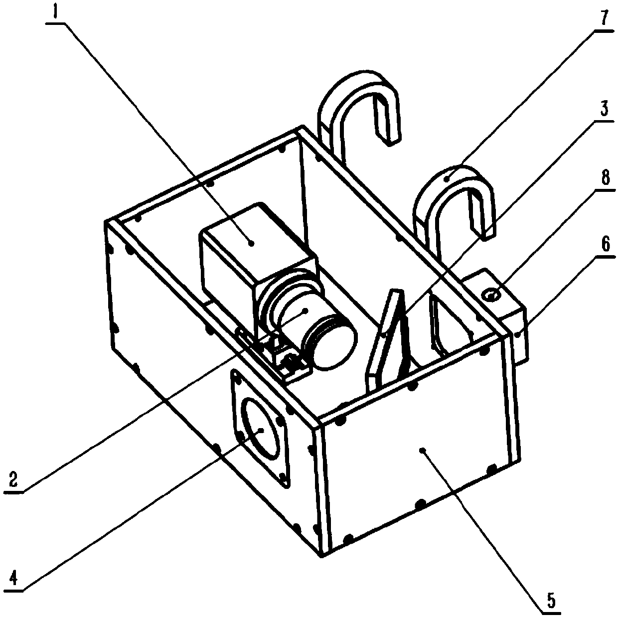 High-resolution automatic beam detecting device and method thereof