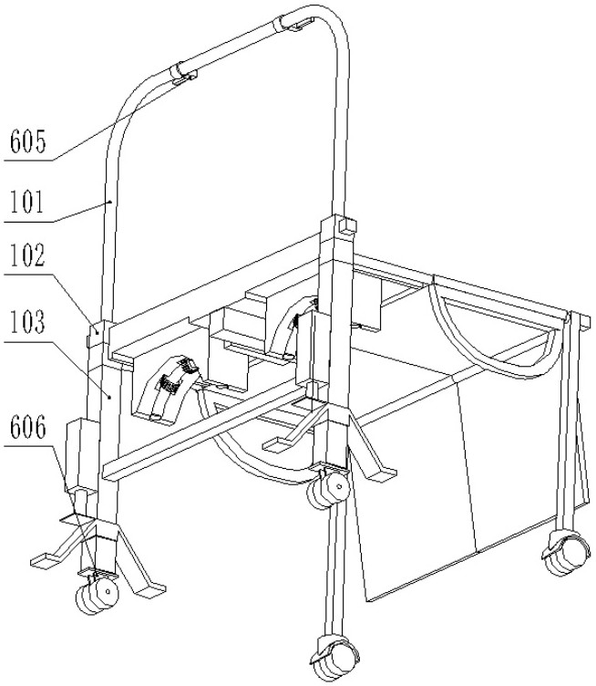 A kind of walking aid for rehabilitation medical