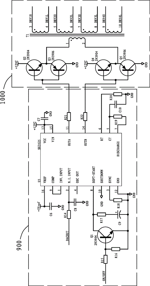 High-transformation ratio isolated solar charging controller with MPPT function