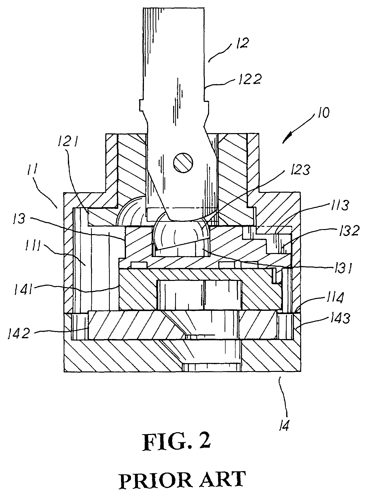 Valve core for single handled faucet