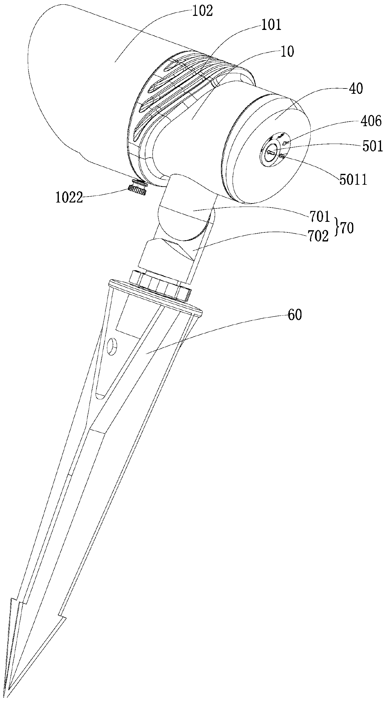 a landscape light