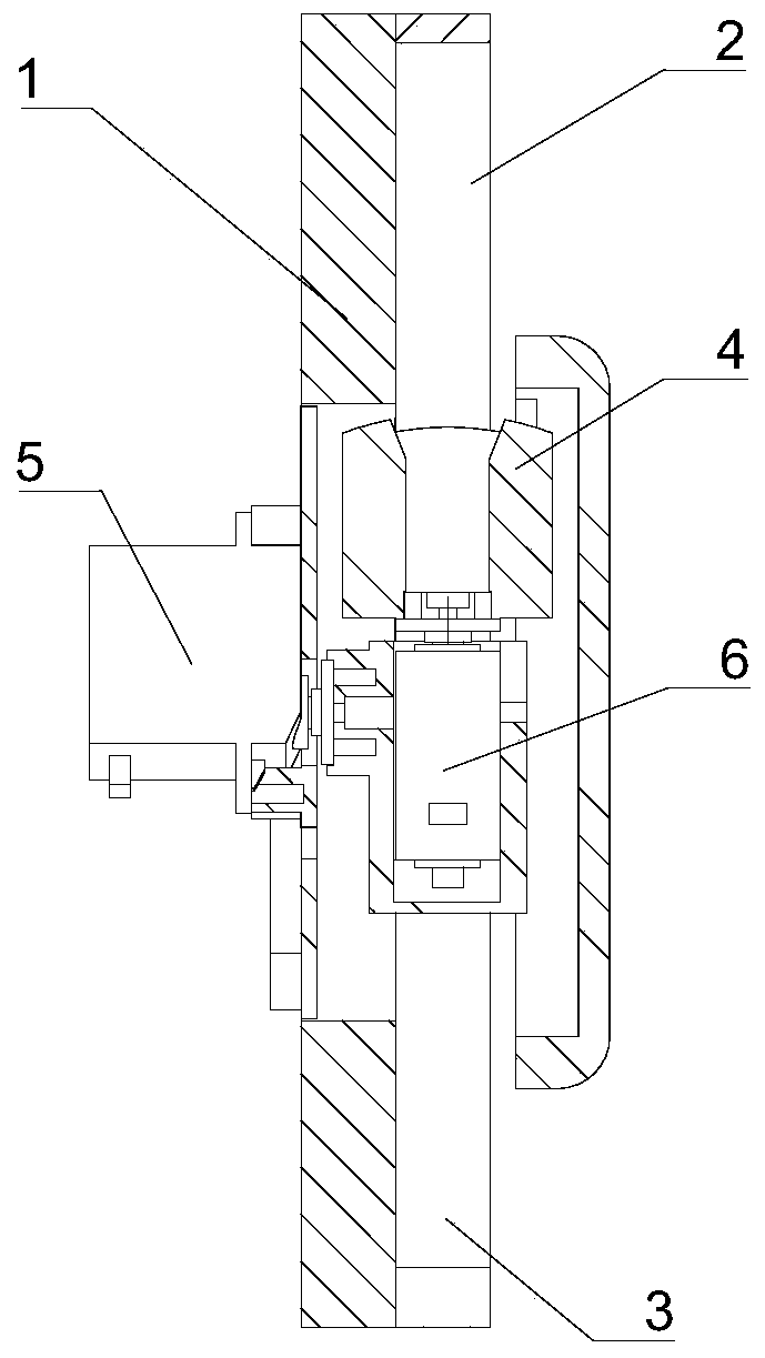 Single-photon safety communication random selection demonstration device