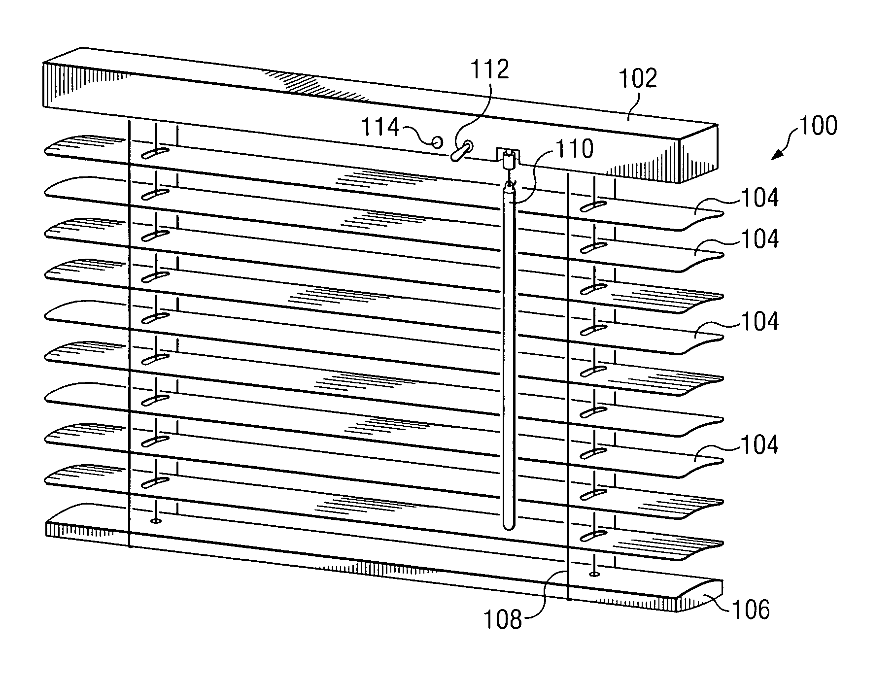 Automated venetian blinds