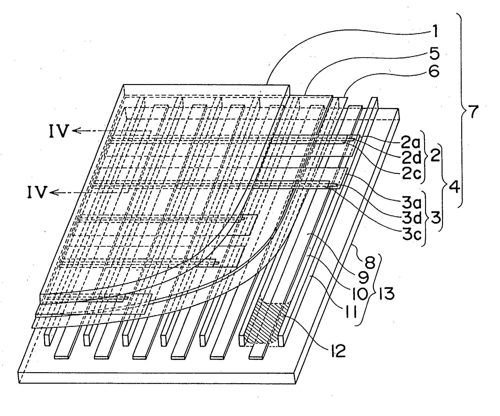 Plasma display panel that is operable to suppress the reflection of extraneous light, thereby improving the display contrast