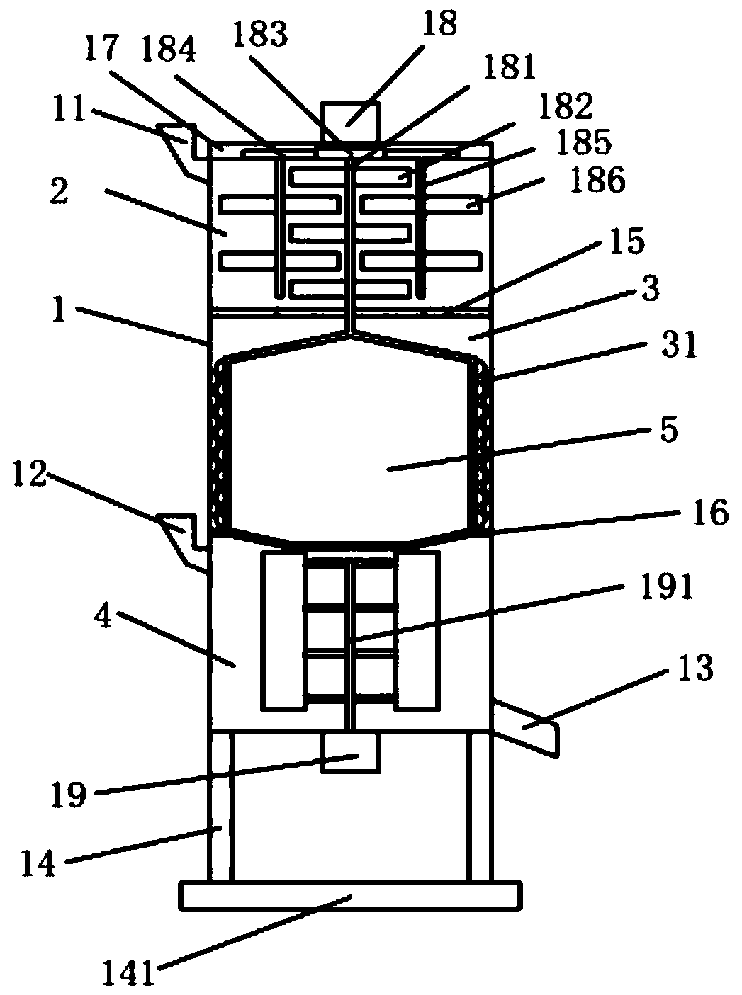 Production process of environment-friendly composite pigment