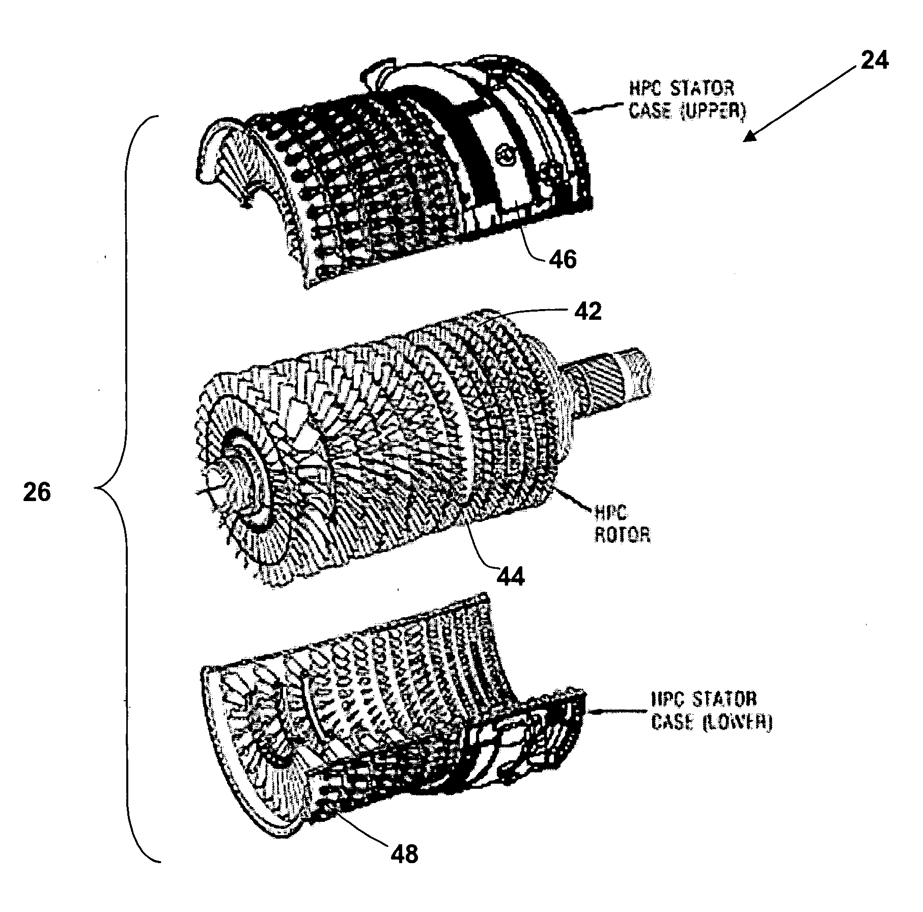 Compressor stator vane