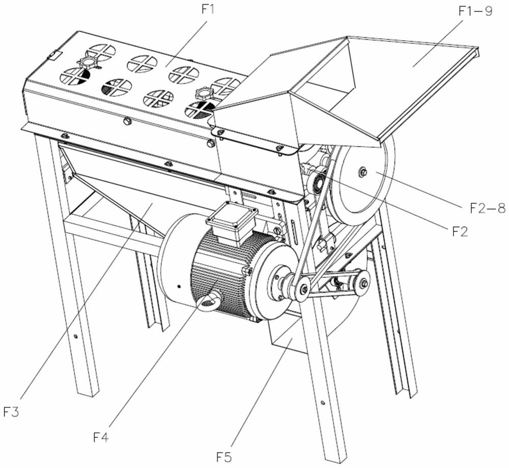 A high-efficiency and low-loss corn threshing combined operation machine