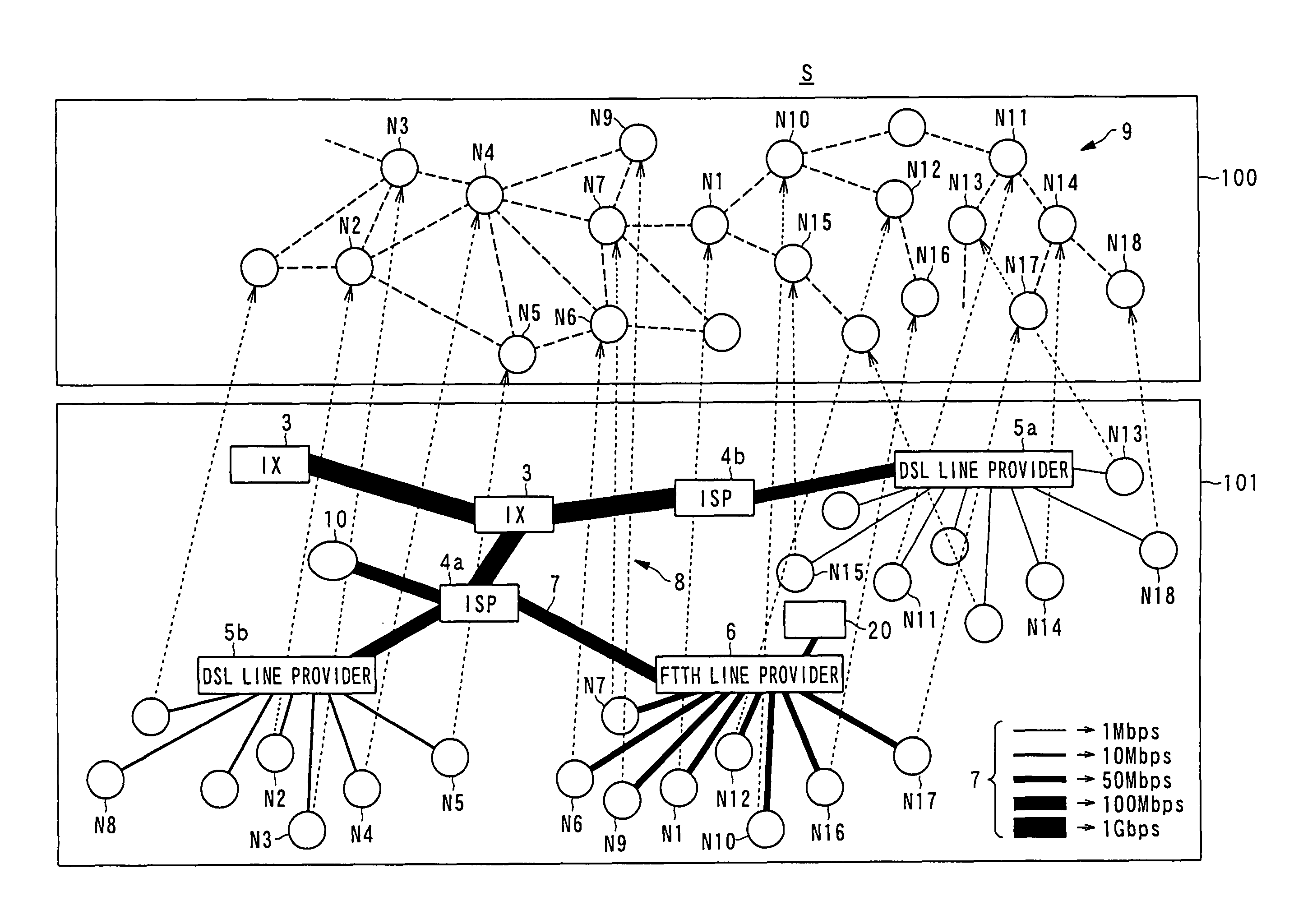 Distributed content storage system, content storage method, node device, and node processing program