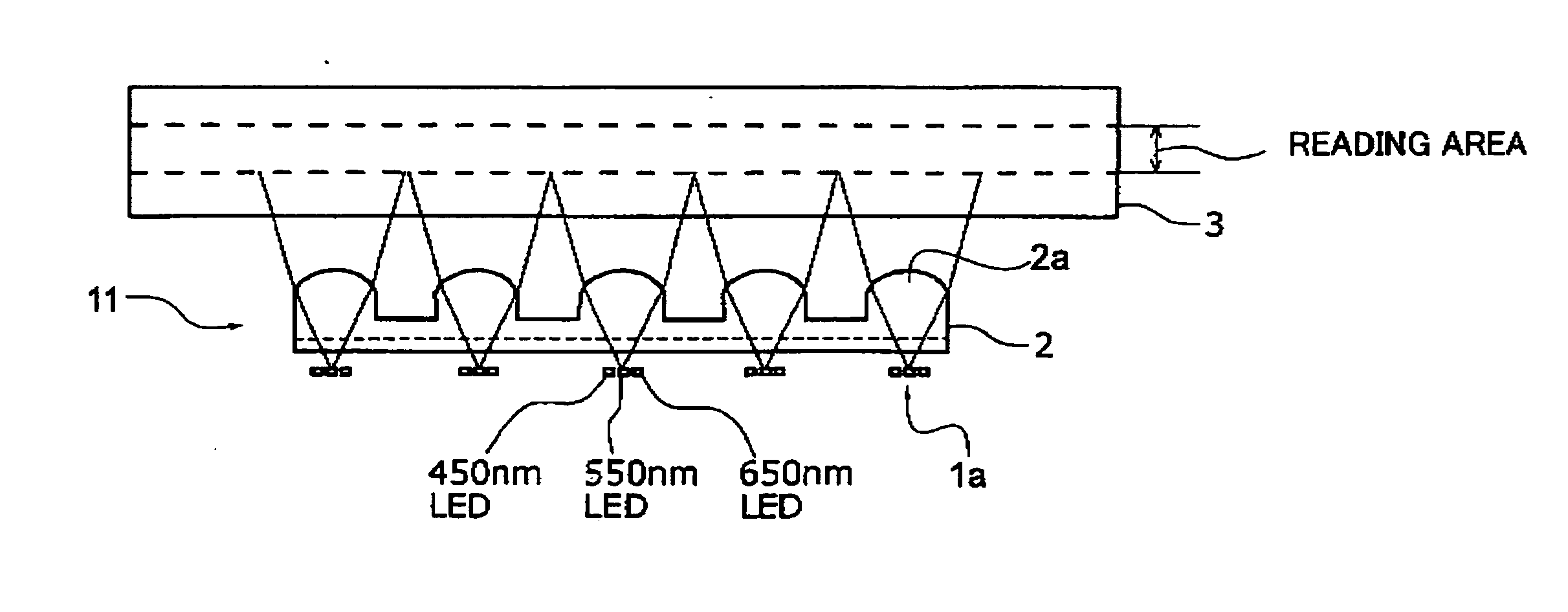 Original-document illumination apparatus, image reading apparatus, color-original-document reading apparatus and image forming apparatus