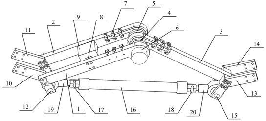 Bionic elastic spine mechanism of quadruped robots